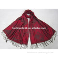 fashion winter scarf rayon checked jacquard pashmina cashmere shawl scarf,cachecol,bufanda infinito,bufanda by Real Fashion